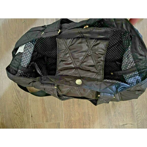 Mammy Roo Diaper Handbag Crossbody Shoulder Bag Black Many Pockets - Picture 11 of 16